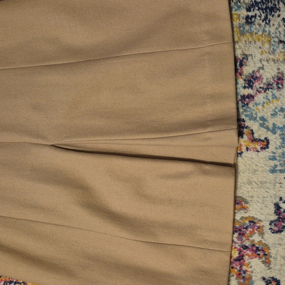 Kenneth Cole New York Classic Camel Wool Coat - Picture 7 of 9